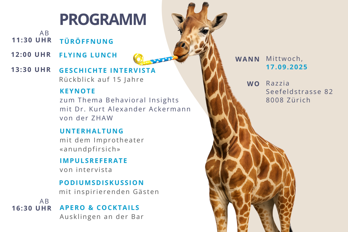 Programm Jubiläumsevent intervista