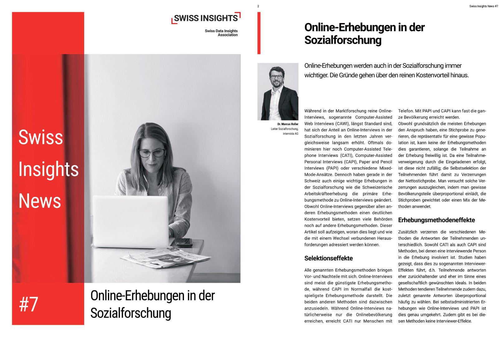 Fachbeitrag von intervista: Online-Erhebungen in der Sozialforschung