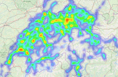 Footprints Research Heatmap