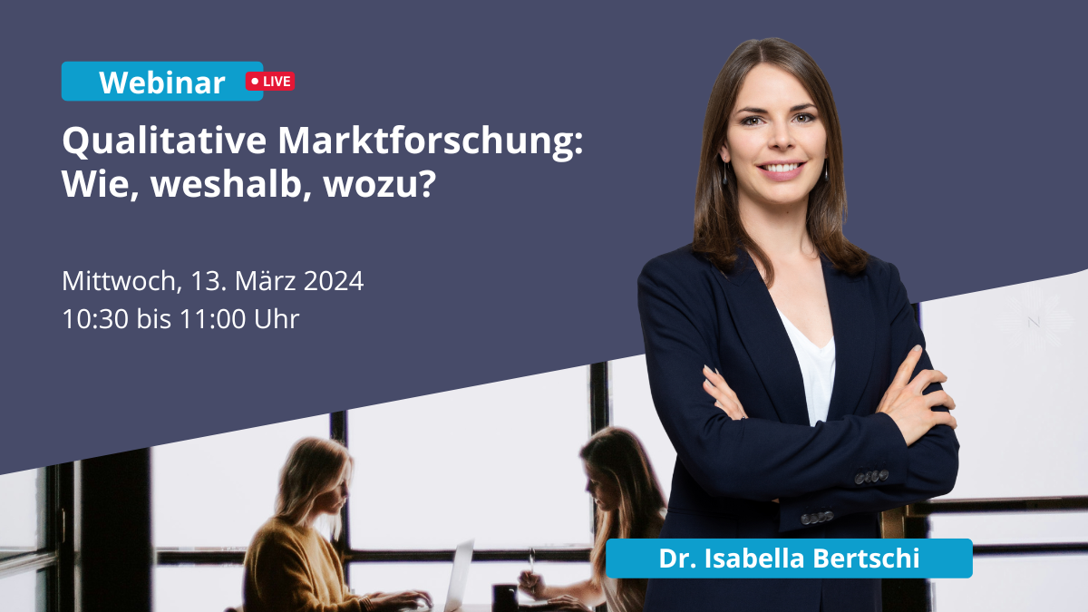 intervista-Webinar zu qualitativer Marktforschung